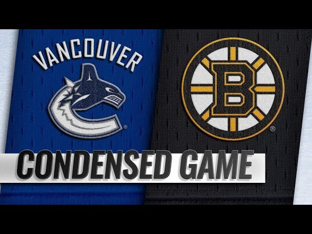 Vancouver Canucks Vs Boston Bruins | Nov.08, 2018 | Game Highlights ...