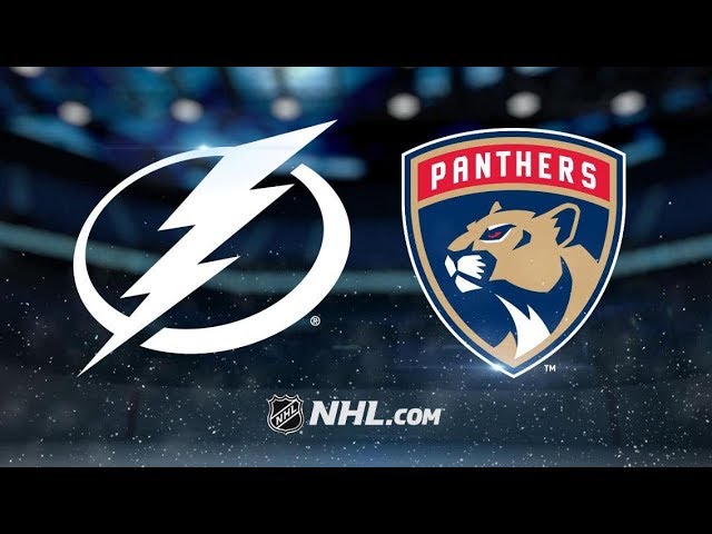 Tampa Bay Lightning Vs Florida Panthers | Dec.01, 2018 | Game ...